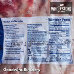 Pork baikut iga import US Berkshire WholeStone Nebraska BACKRIB LOIN 12-13ribs back rib frozen +/- 1.3 kg/slab dimension 45x14cm 18x5" (price/kg)
